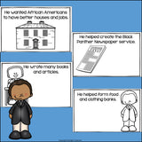 Huey P. Newton Mini Book for Early Readers: Black History Month