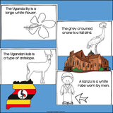 Uganda Mini Book for Early Readers - A Country Study