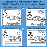 Brazil Flash Cards