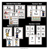 Classroom Decor Pack - Careers and Community Helpers Theme
