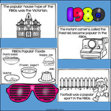 Life in the 1980s Mini Book for Early Readers