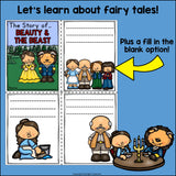 Beauty and the Beast Mini Book for Early Readers - Fairy Tales