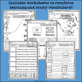 All About North America Complete Unit
