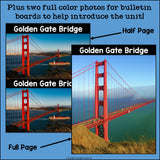 Golden Gate Bridge Complete Unit for Early Learners - World Landmarks
