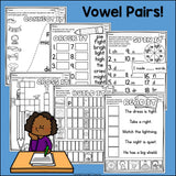 Vowel Pairs IGH, IE Worksheets and Activities for Early Readers