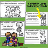 Sibling Day Mini Book for Early Readers