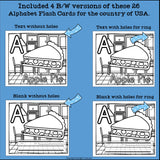 USA Flash Cards for Early Readers