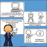 Tim Berners-Lee Mini Book for Early Readers: Inventors