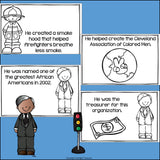 Garrett Morgan Mini Book for Early Readers: Black History Month