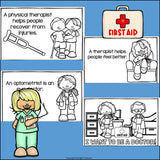 Medical Careers Mini Book for Early Readers