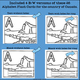 Canada Flash Cards