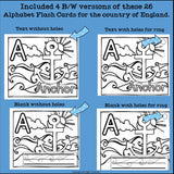 England Flash Cards