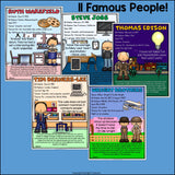 Inventors Fact Sheets for Early Readers