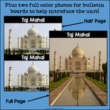 Taj Mahal Complete Unit for Early Learners - World Landmarks