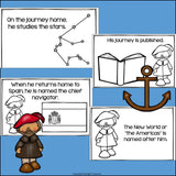 Amerigo Vespucci Mini Book for Early Readers