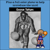 Goose Tatum Mini Book for Early Readers: Black History Month