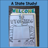 Wyoming Lapbook for Early Learners - A State Study