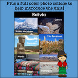 Bolivia Mini Book for Early Readers - A Country Study