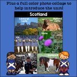 Scotland Mini Book for Early Readers - A Country Study