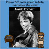 Amelia Earhart Mini Book for Early Readers