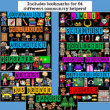 Community Helpers Cut n' Color Bookmarks