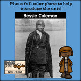 Bessie Coleman Mini Book for Early Readers