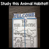 Arctic Lapbook for Early Learners - Animal Habitats