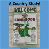 Cameroon Lapbook for Early Learners - A Country Study
