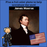 James Monroe Mini Book for Early Readers