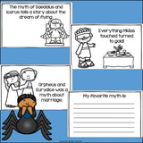 Greek Myths Mini Book for Early Readers - Greek Mythology