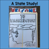 Washington Lapbook for Early Learners - A State Study