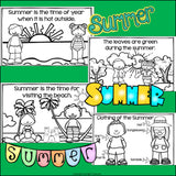 The Seasons Mini Book for Early Readers: The Four Seasons