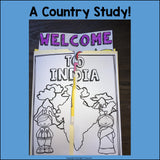 India Lapbook for Early Learners - A Country Study