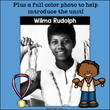 Wilma Rudolph Mini Book for Early Readers: Women's History Month