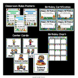 Classroom Decor Pack - Camping Theme