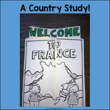 France Lapbook for Early Learners - A Country Study