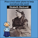Elizabeth Blackwell Mini Book for Early Readers: Women's History Month