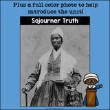 Sojourner Truth Mini Book for Early Readers: Black History Month