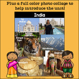 India Mini Book for Early Readers - A Country Study