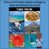 Cape Verde Mini Book for Early Readers - A Country Study