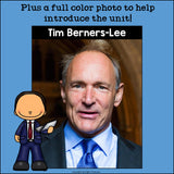 Tim Berners-Lee Mini Book for Early Readers: Inventors
