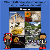 Greece Mini Book for Early Readers - A Country Study