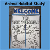 Tundra Lapbook for Early Learners - Animal Habitats