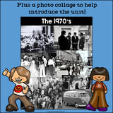 Life in the 1970s Mini Book for Early Readers