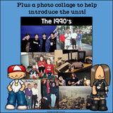 Life in the 1990s Mini Book for Early Readers