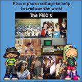 Life in the 1980s Mini Book for Early Readers