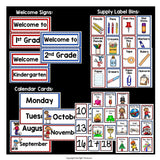 Classroom Decor Pack - Sports Theme