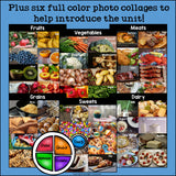 Nutrition Mini Book for Early Readers - Food Pyramid, MyPlate