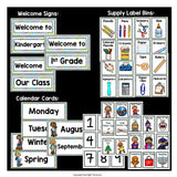 Classroom Decor Pack - Camping Theme