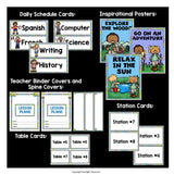Classroom Decor Pack - Camping Theme